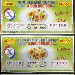 a trúng rồi xổ số miền bắc