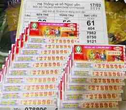 ảnh chụp màn hình giải 6 xổ số