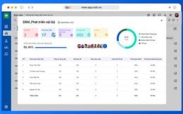 giao diện app bảng kết quả xổ số tuần