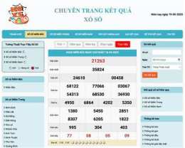 giao diện app cập nhật xổ số miền bắc