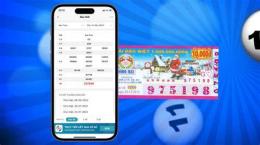 giao diện app cho xem xổ số kiến thiết