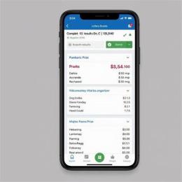 giao diện app dò so xo mien nam