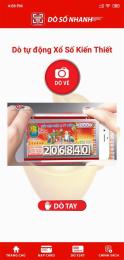 giao diện app dò xổ số hà nội