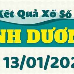 kết quả xổ số bình dương ngày 13 tháng 2