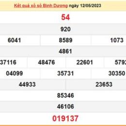kết quả xổ số bình dương ngày 26 tháng 6