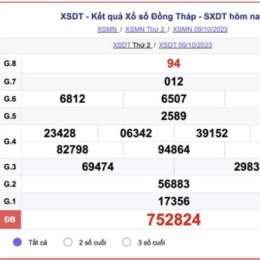 kết quả xổ số đồng tháp cà mau