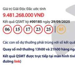 kết quả xổ số lotto 535