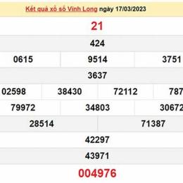 kết quả xổ số vĩnh long ba đài