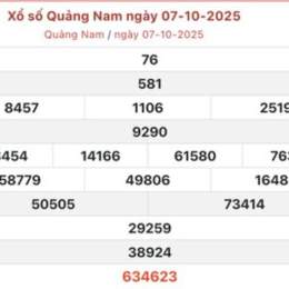 quả xổ số quảng nam
