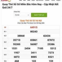 soi cầu xổ số miền bắc chiều nay