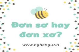 tính năng nổi bật đơn sơ hay đơn xơ