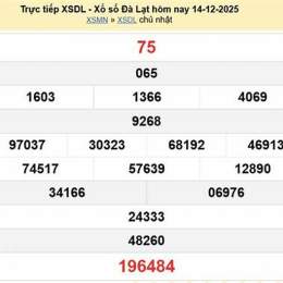 trực tiếp xổ số đà lạt