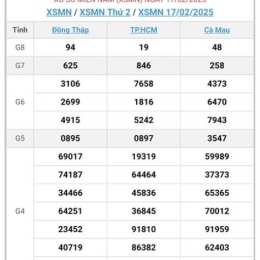 xổ số 17 tây