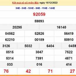 xổ số ba miền thứ 5