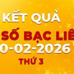 xổ số bạc liêu 10 tháng 2