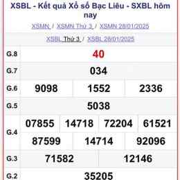 xổ số bạc liêu bạc liêu