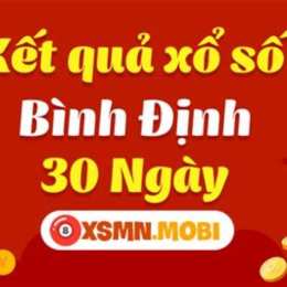 xổ số bình định 30 ngày gần đây