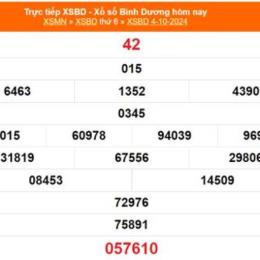xổ số bình dương 5/6