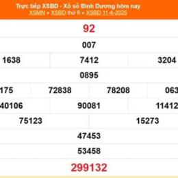 xổ số bình dương ngày 4 tháng 9