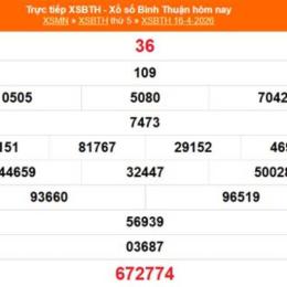 xổ số bình thuận 7 tháng 5