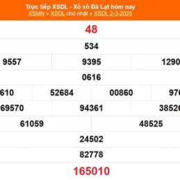 xổ số đà lạt ngày 05 tháng 04