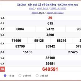 xổ số đà nẵng ngày 18 tháng 7