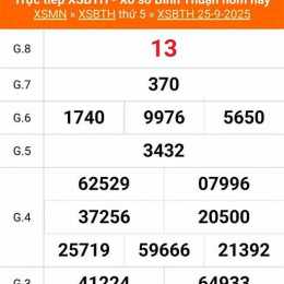 xổ số đài bình thuận hôm qua