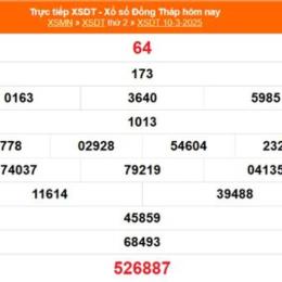 xổ số đồng tháp ngày 10 tháng 11 năm 2025