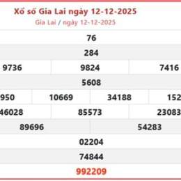 xổ số gia lai hôm nay trực tiếp