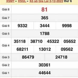 xổ số gia lai ngày 13