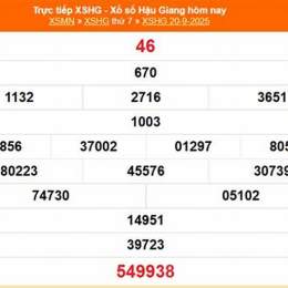 xổ số hậu giang 27 tháng 09