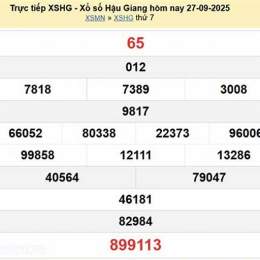 xổ số hậu giang 4 tháng 10
