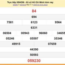 xổ số hồ chí minh ngày mùng 1 tháng 6
