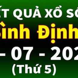 xổ số kiến thiết bình định ngày 25 tháng 6