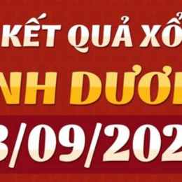 xổ số kiến thiết bình dương ngày 13 tháng 03