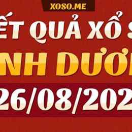 xổ số kiến thiết bình dương ngày 26 tháng 6