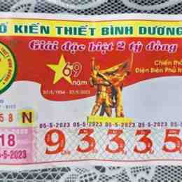 xổ số kiến thiết bình dương ngày 6 tháng 3