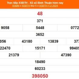 xổ số kiến thiết bình thuận ngày 8 tháng 1