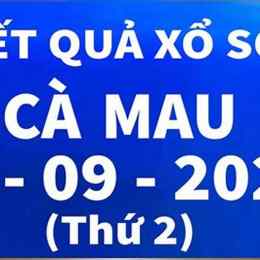 xổ số kiến thiết cà mau ngày 9 tháng 2