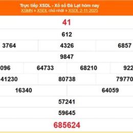 xổ số kiến thiết đà lạt ngày 16 tháng 11