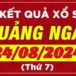 xổ số kiến thiết đài quảng ngãi hôm nay