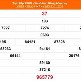 xổ số kiến thiết hậu giang ngày 4 tháng 4