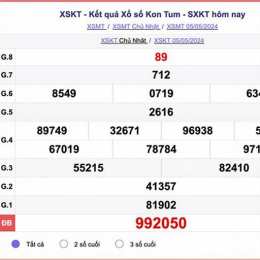 xổ số kon tum ngày 5 tháng 10