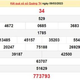 xổ số quảng trị ngày 23 tháng 10