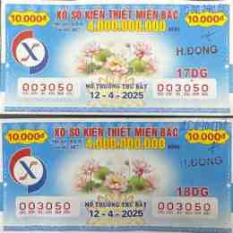 xổ số thủ đô xổ số miền bắc