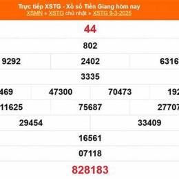 xổ số tiền giang 6 tháng 9