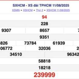 xổ số tp hồ chí minh hôm nay