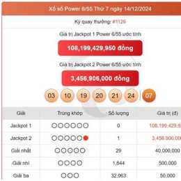 xổ số vietlott ngày 9 tháng 9