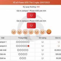 xổ số vietlott power 6/55