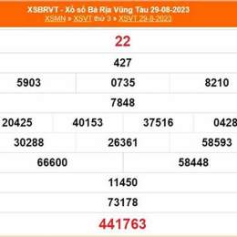 xổ số vũng tàu ngày 26